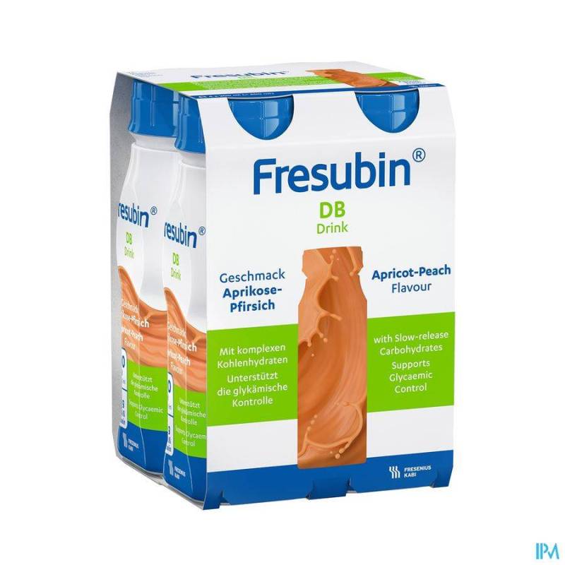 Fresubin Db Drink Abrikoos-perzik Easybot.4x200ml