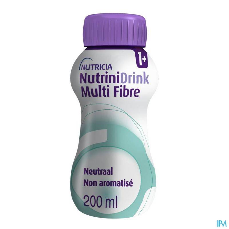 Nutrinidrink Multi Fibre Neutraal Flacon 200ml