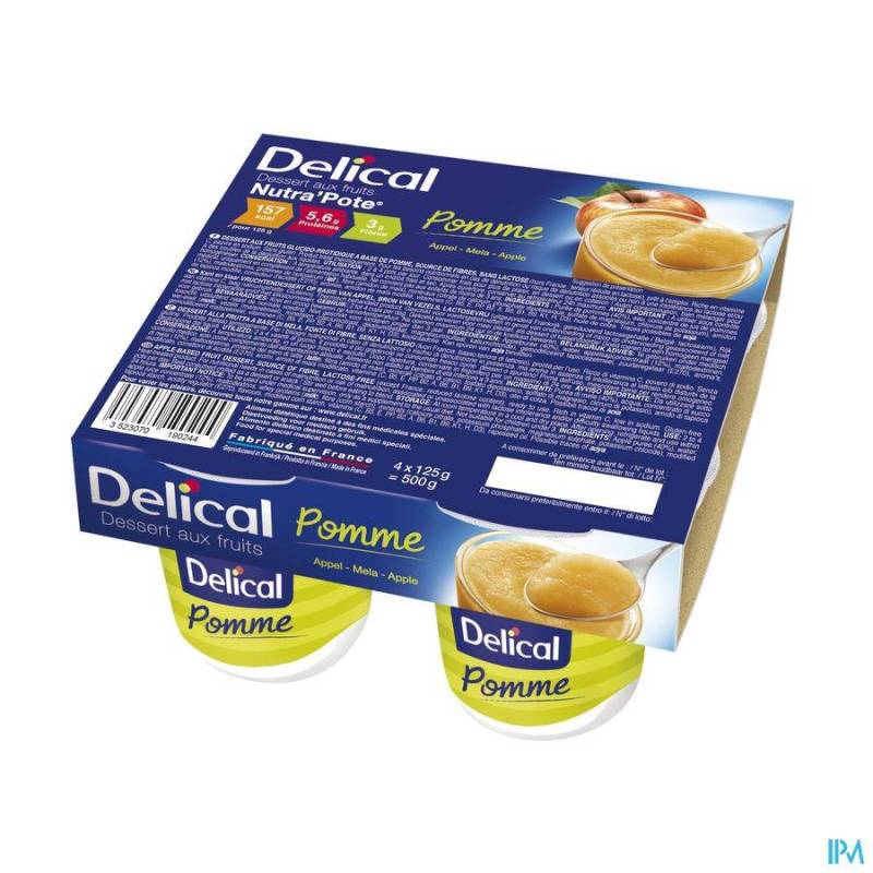 Delical Nutra Pote Appel Appel 4x125g