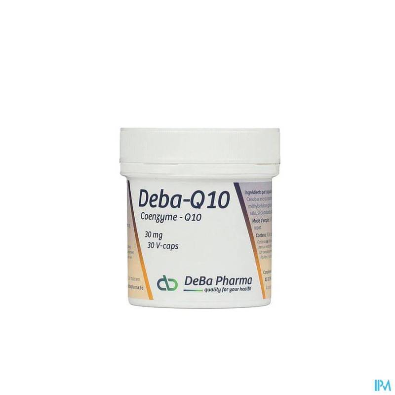 COENZYME Q10 CAPS 30X30MG DEBA