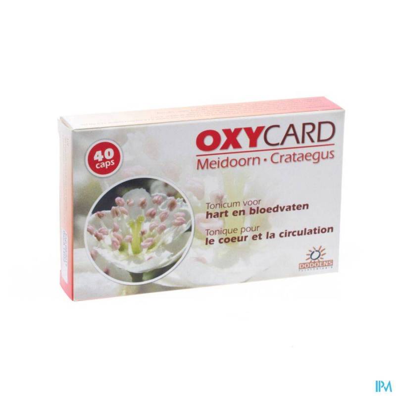 OXYCARD EXTR AUBEPINE GEL 40X300MG