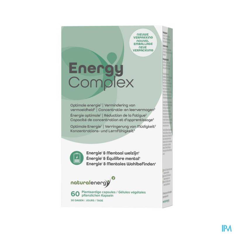 Natural Energy Energy Complex Caps 60