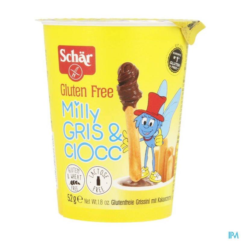 Schar Milly Gris en Ciocc. 1x52g 6630