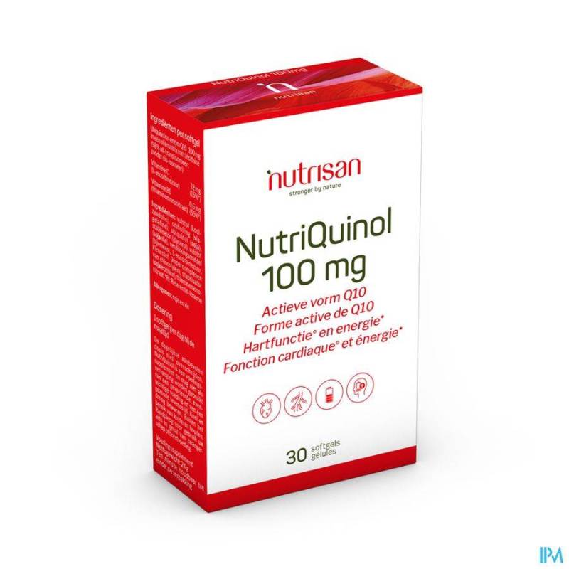 Nutrisan NutriQuinol 100mg 30 Capsules