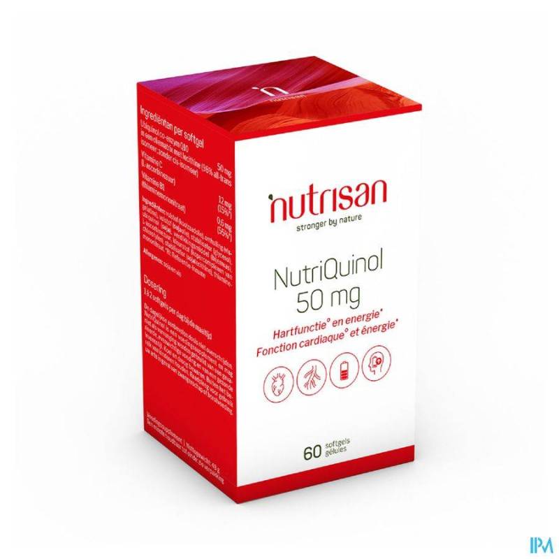 Nutrisan NutriQuinol 50mg 60 Capsules