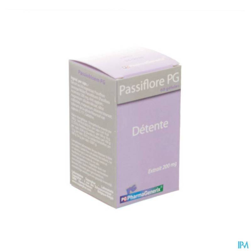 PHARMAGENERIX PASSIEBLOEM PG Capsules  60