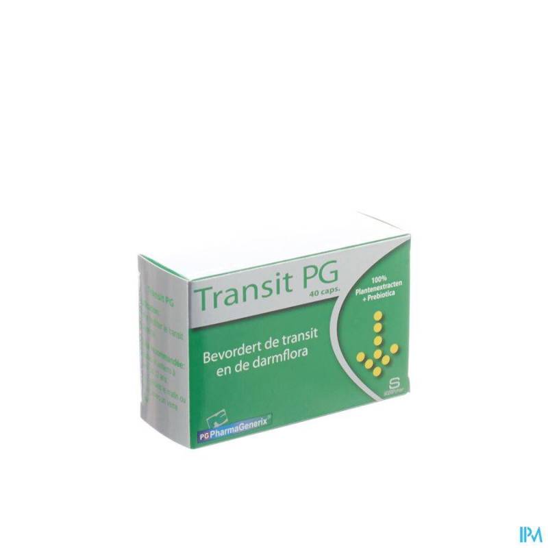 Transit Pg Pharmagenerix Blister Capsules  40