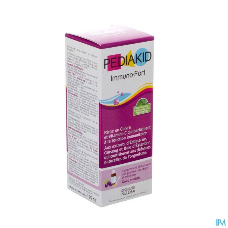 PEDIAKID IMMUNO FORTIFIANT SOL Drinkbaar Flacon 125ML