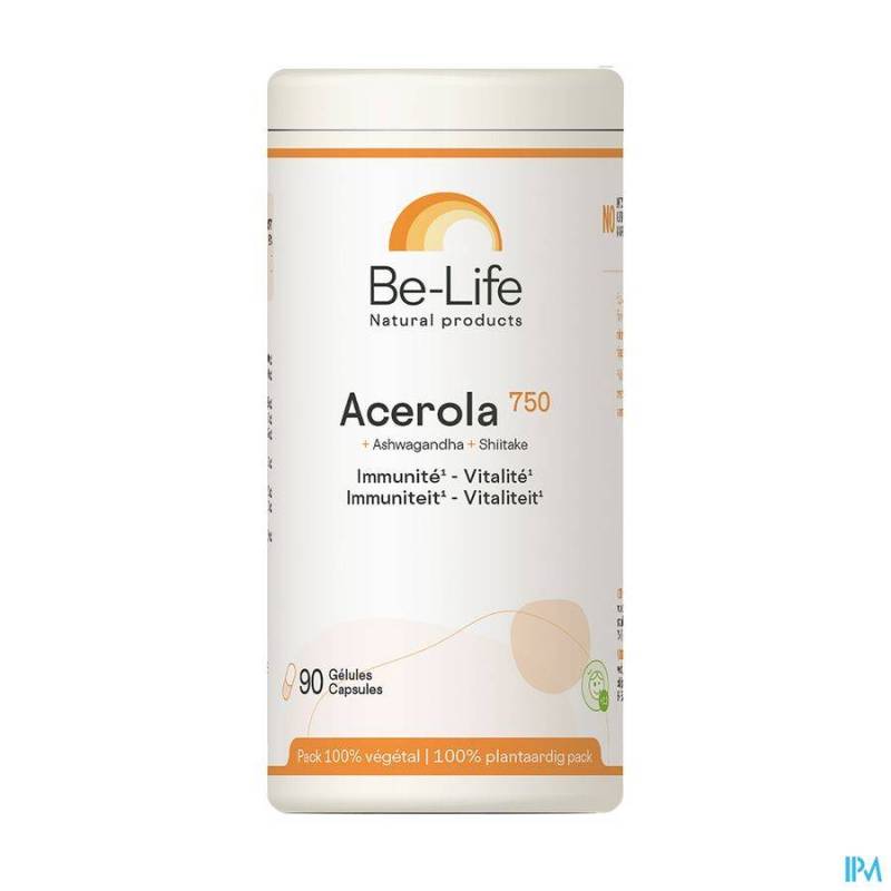 Acerola 750 Vitamines Be Life Nf Gel 90