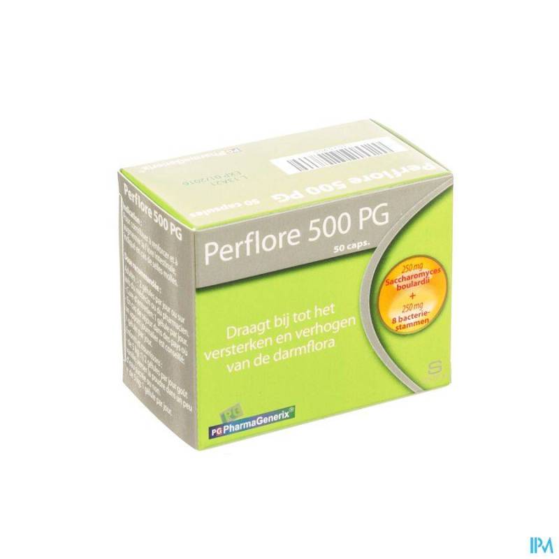 PERFLORE 500 PG PHARMAGENERIX CAPS 50