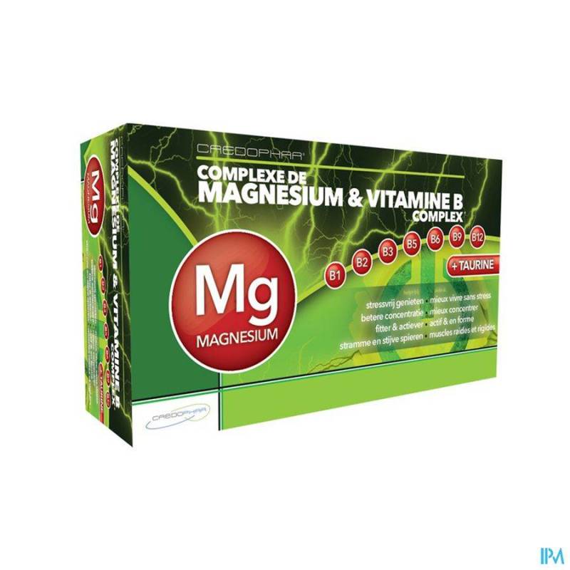 Magnesium & Vit B Complex Caps 60 Credophar