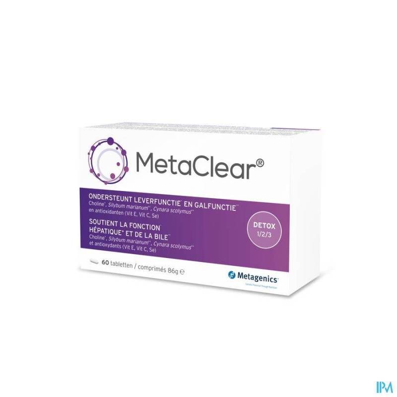 Metaclear Tabl 60 Metagenics