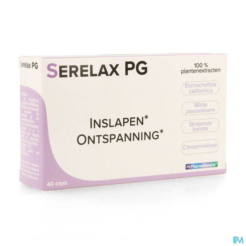 Serelax Pg Pharmagenerix Blister Capsules  40