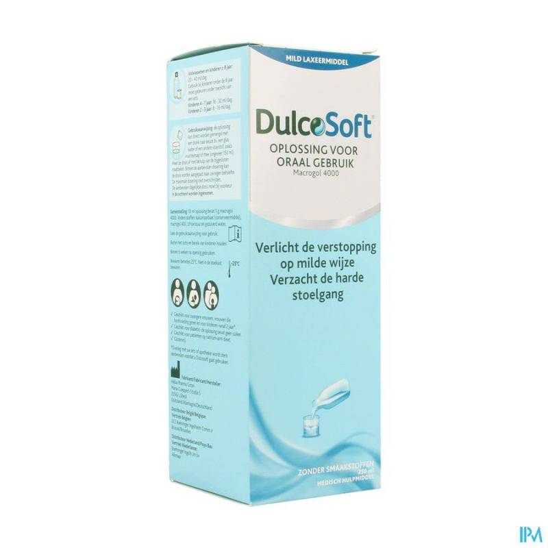 Dulcosoft Mild Laxeermiddel Drinkbare Oplossing 250ml