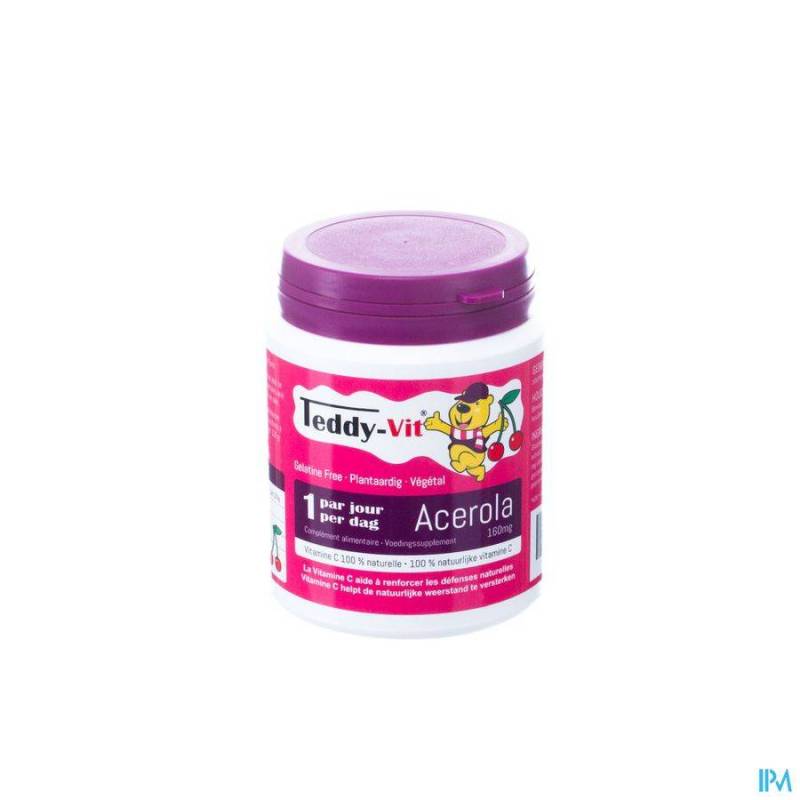 Teddy Vit Acerola 160mg Beertjes 50