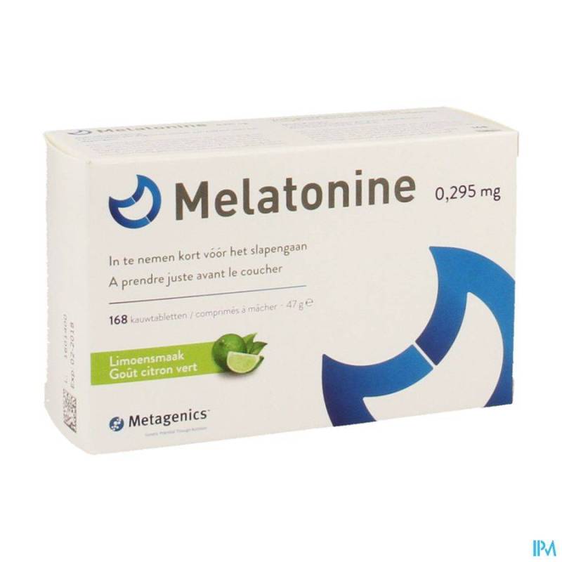 MELATONINE 0,295MG COMP CROQ 168 METAGENICS