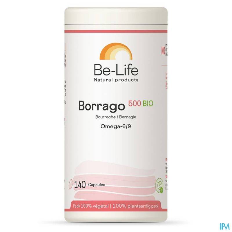 Borrago 500 Be Life Bio Capsules  140