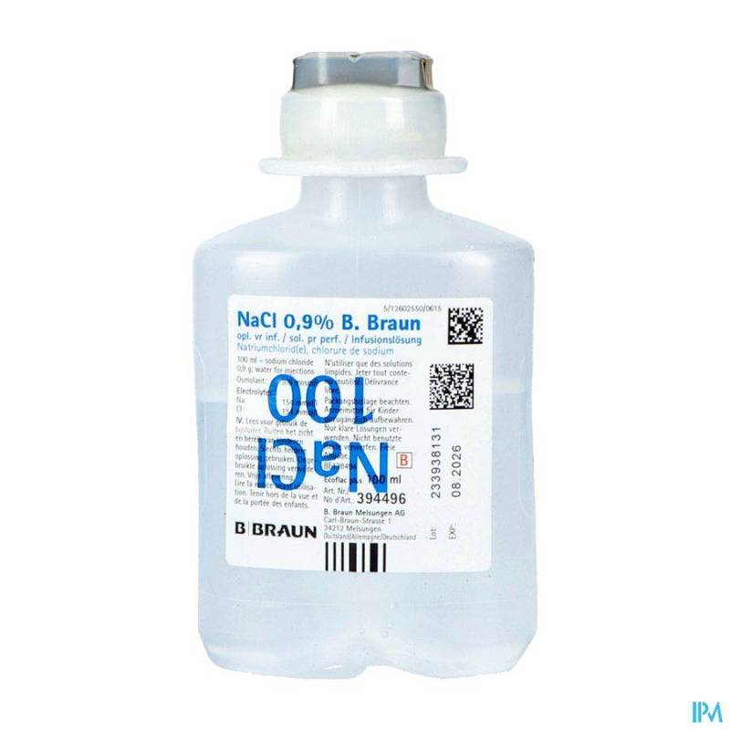 BRAUN NACL 0,9% MINIFLAC 100 ML