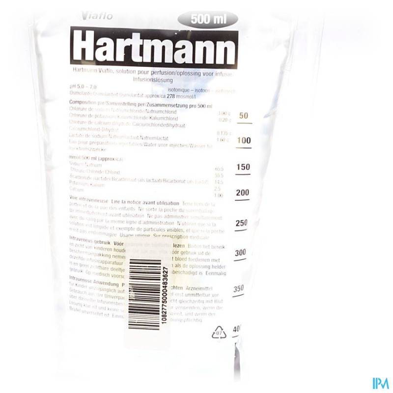 BX HARTMANN VIAFLO 500ML