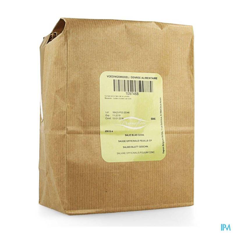 SAUGE OFFIC. FEUILLE COUPEE BOITE 250G PHARMAFL