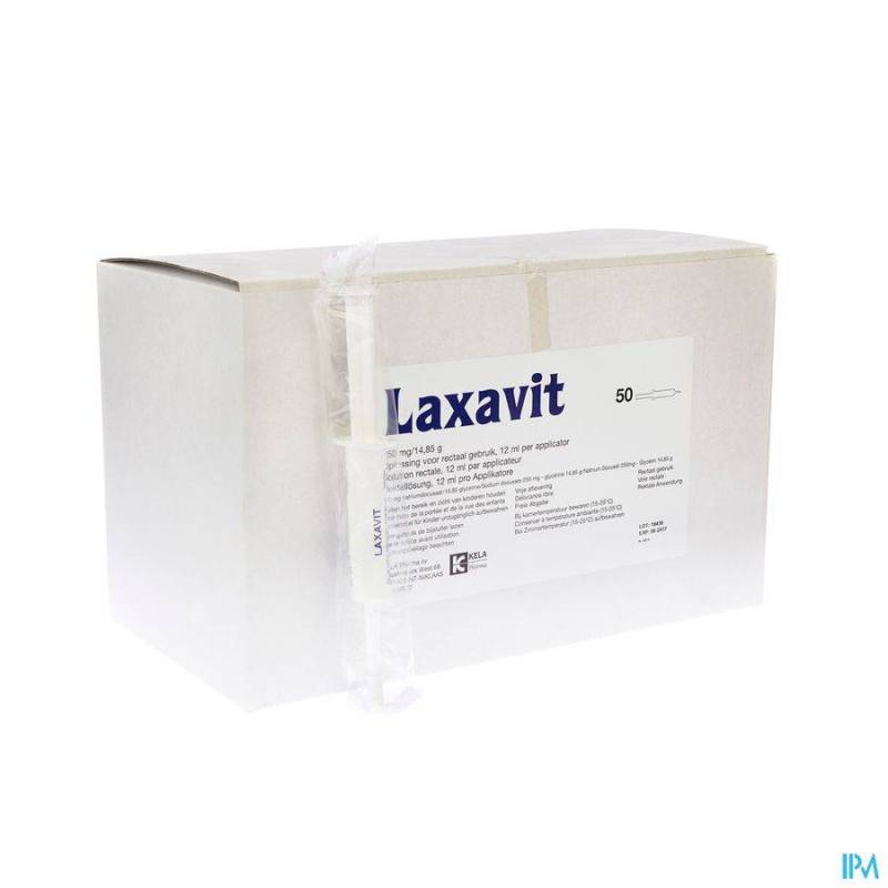 LAXAVIT MICRO ENEMA INJ 50X12ML