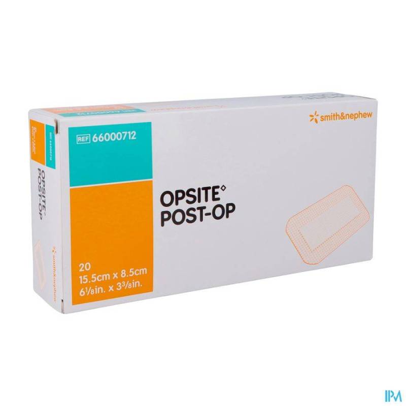 OPSITE POST OP 15,5CMX 8,5CM 20 66000712