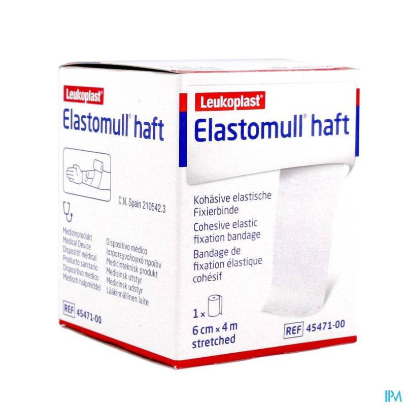 ELASTOMULL HAFT BANDE FIX. COHESIF 6CMX4M 4547100