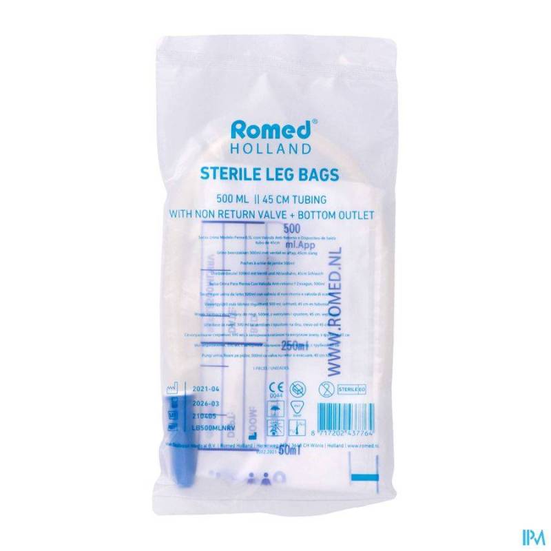 SAC URINE JAMBE 0,5L PONTOS