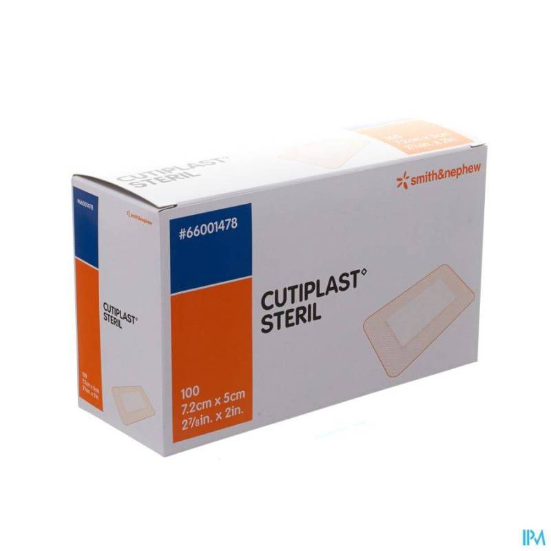 CUTIPLAST STER 5,0X 7,2CM 100 66001478