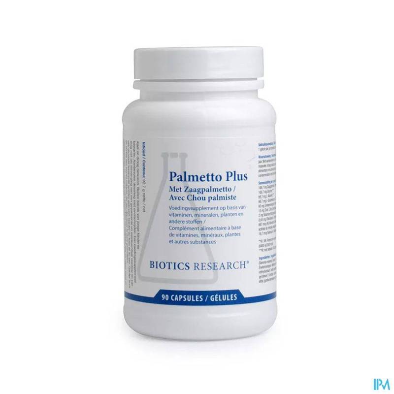 Palmetto Plus Biotics Capsules  90