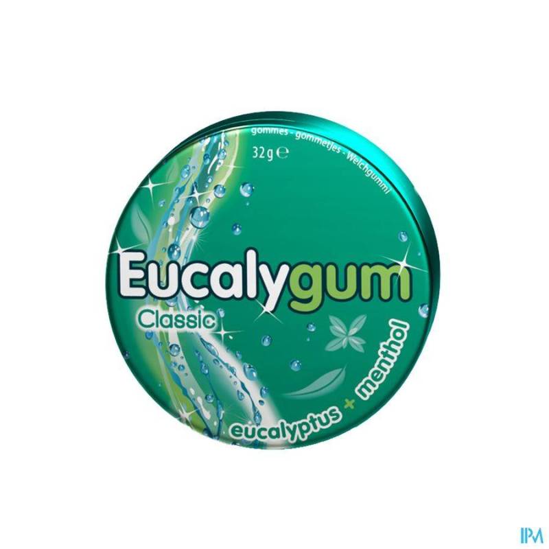 EUCALYGUM GOMME PECTORALE A SUCER AVEC SUCRE 40G