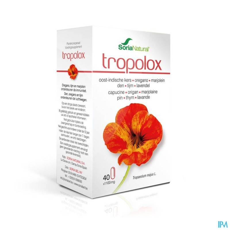 SORIA TROPOLOX COMP 40X950MG