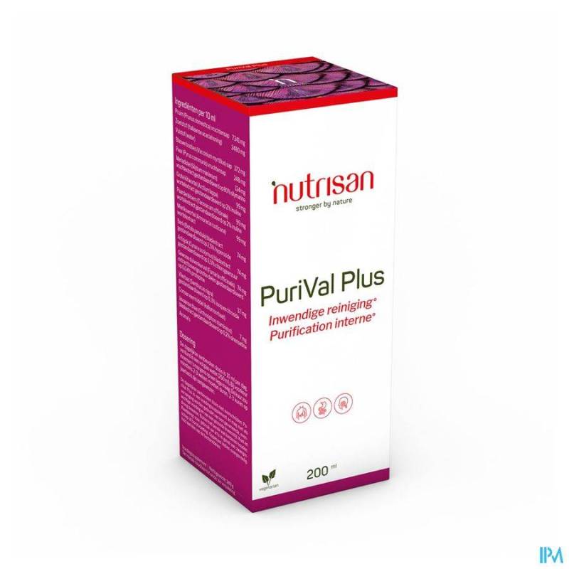 PURIVAL PLUS SIROP 200ML NUTRISAN