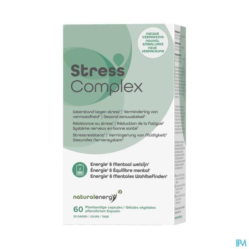 STRESS COMPLEX NATURAL ENERGY CAPS 60