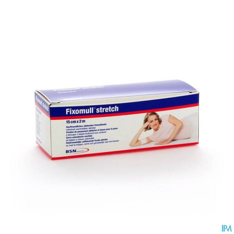 FIXOMULL STRETCH ADH 15CMX 2M 1 0203300