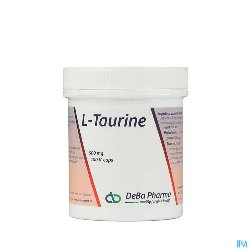 l-taurine Capsules  100x500mg Deba