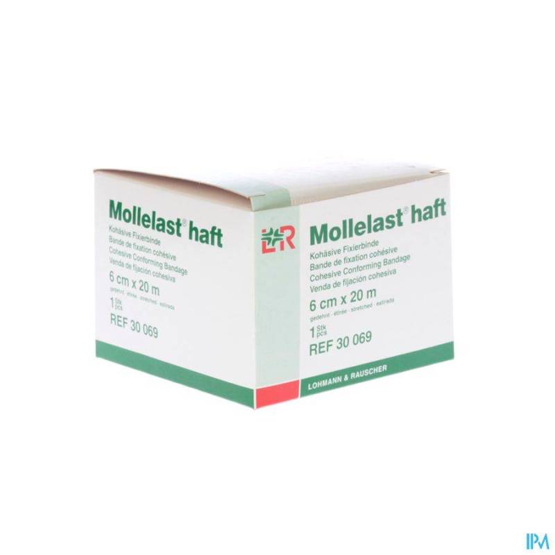 MOLLELAST HAFT BANDE ELAST ADH 6CMX20M 30069