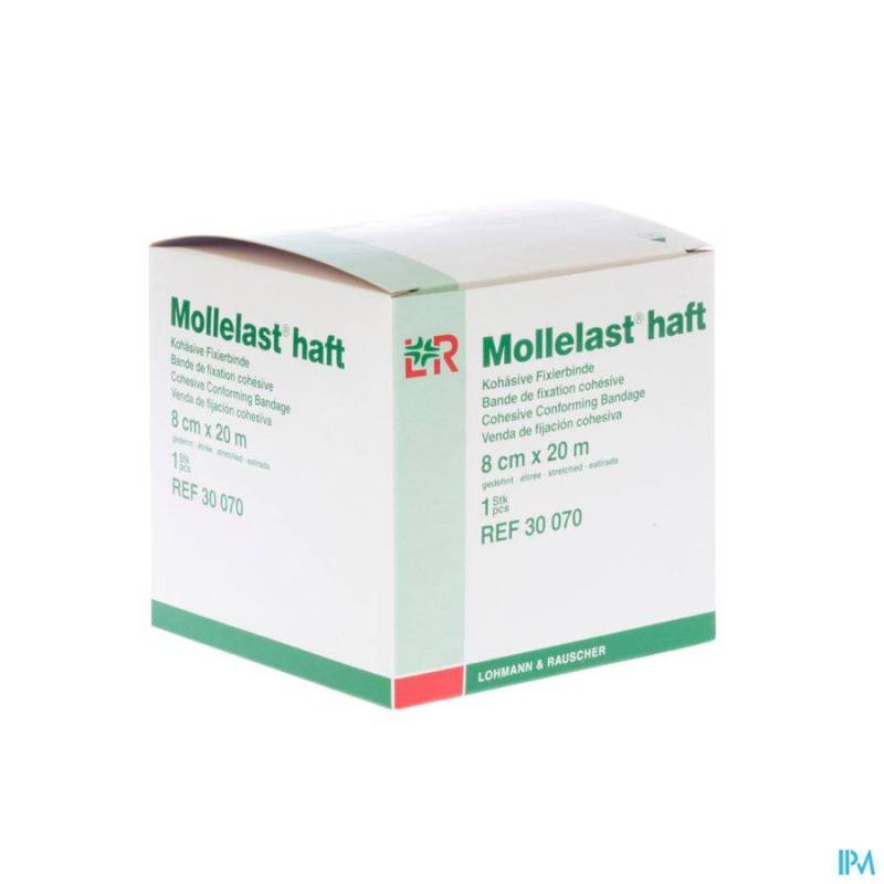 MOLLELAST HAFT BANDE ELAST ADH 8CMX20M 30070