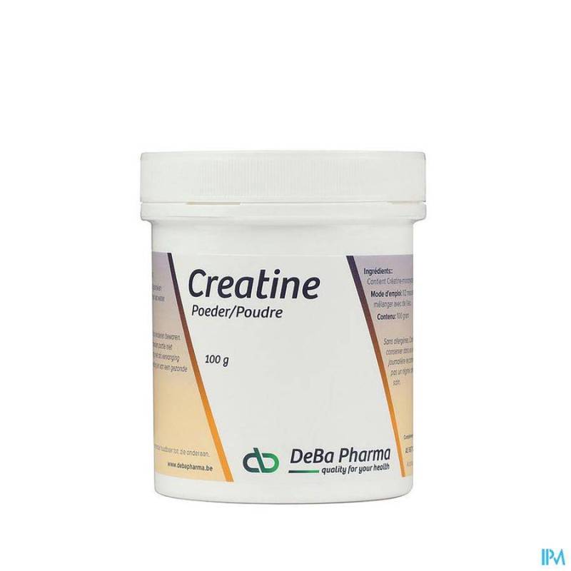 Creatine Monohydraat Pdr Oplosbaar 100g Deba