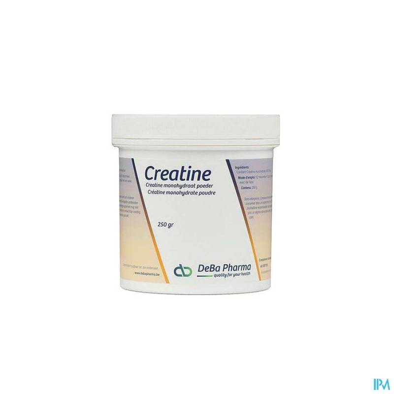 CREATINE MONOHYDRATE PDR SOLUBLE 250G DEBA