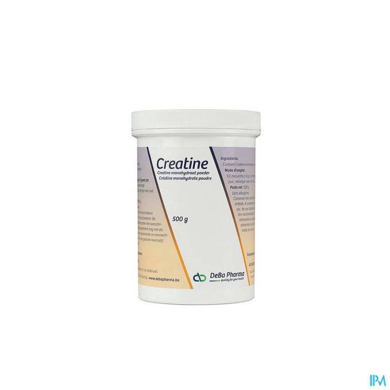 CREATINE MONOHYDRATE PDR SOLUBLE 500G DEBA