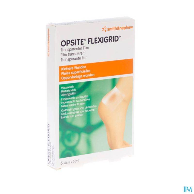 OPSITE FLEXIGRID 6CMX 7CM 5 66030333