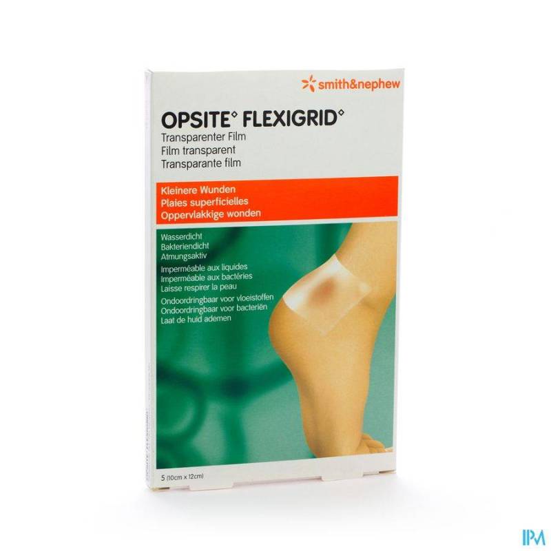 OPSITE FLEXIGRID 10CMX12CM 5 66030334