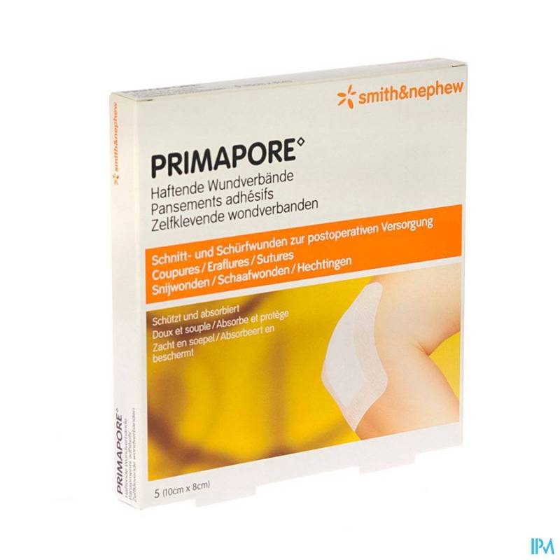 PRIMAPORE S&N PANS POST-OP 10CMX 8CM 5 66030263