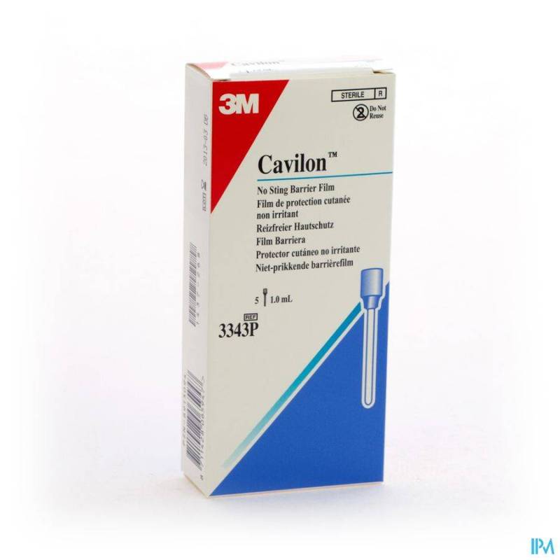 CAVILON FILM SWABS 5X1ML 3343P