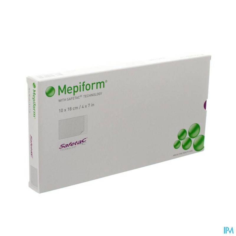 MEPIFORM PANS ADH A/CICAT. STER 10X18,0CM 5 293400