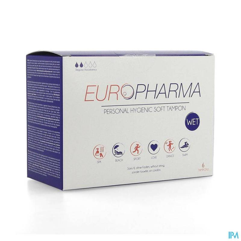 Europharma Tampon Glijmiddel 6