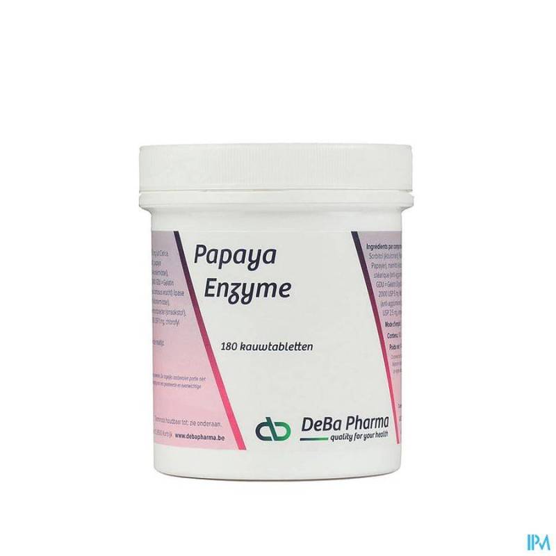 Papaya Enzyme Tabletten 180 Deba