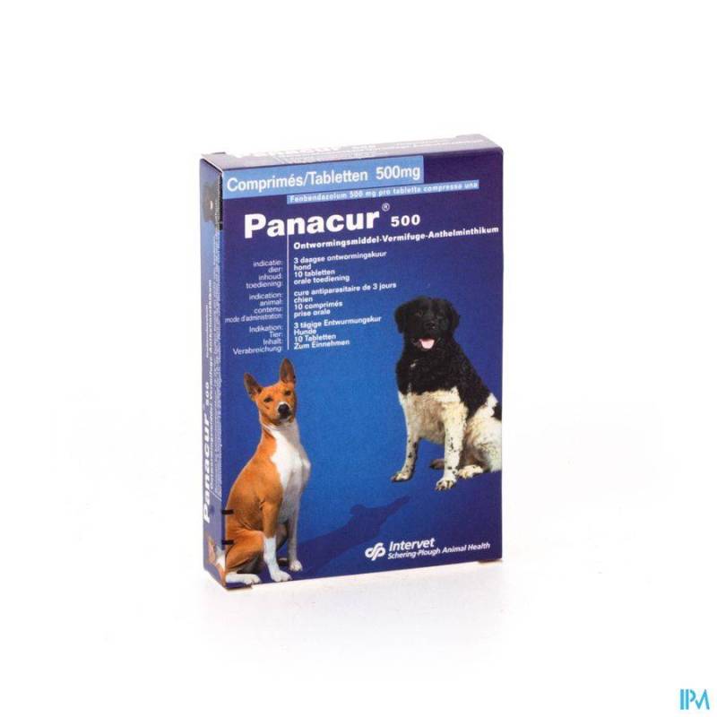 PANACUR TABL 10 X 500MG