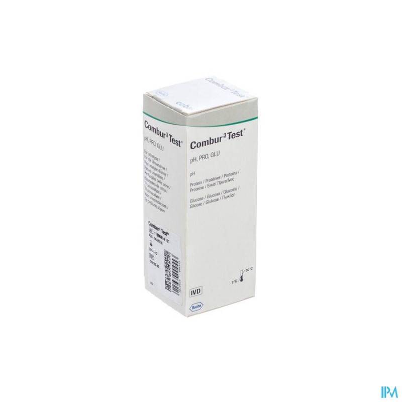 Combur 3 Test Strips 50 11896814191